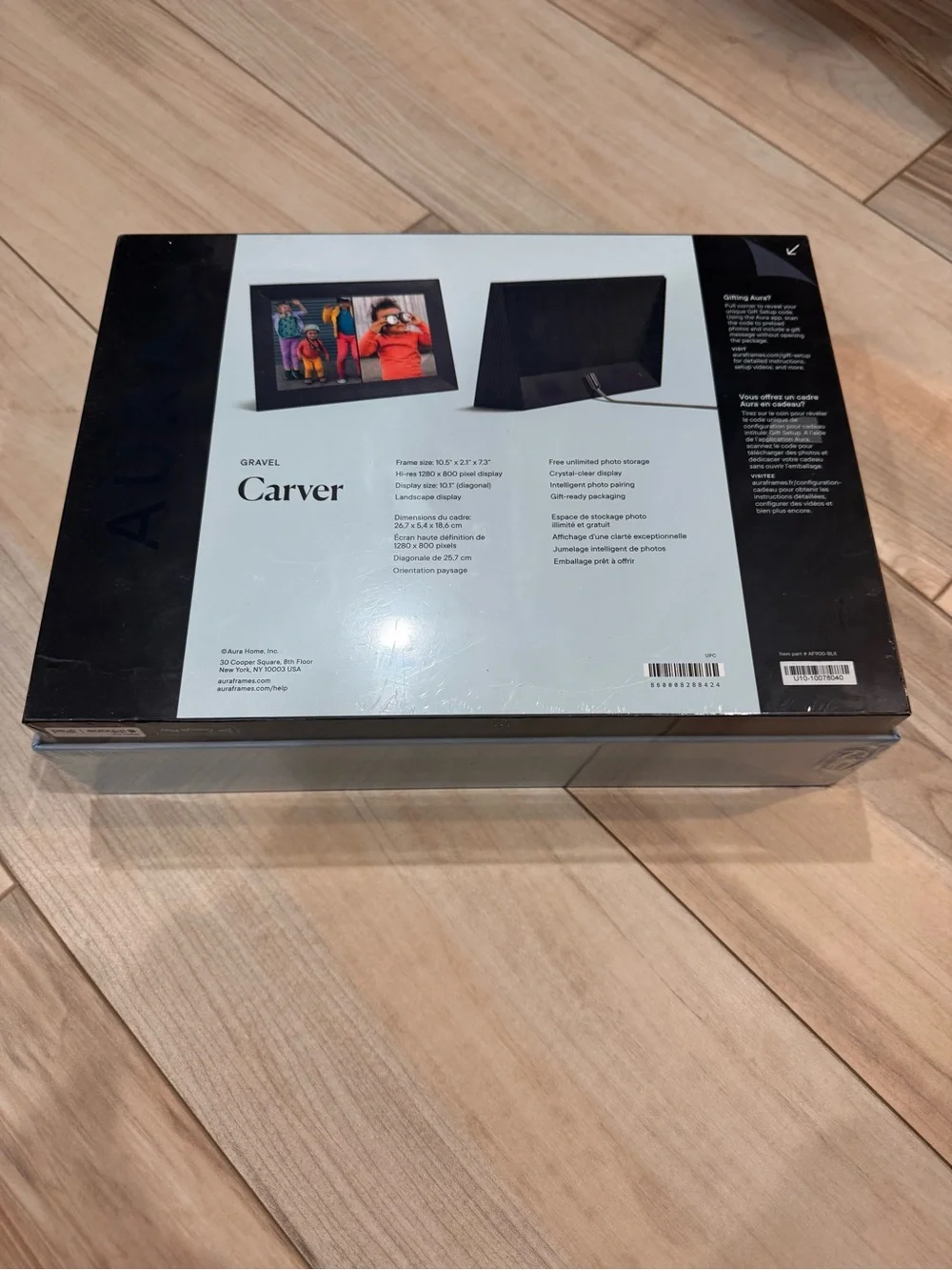 Aura Carver Digital Photo Frame | New in Box